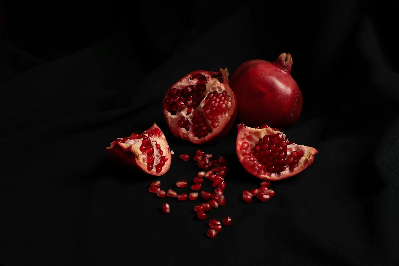Fresh pomegranate fruit
